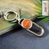 Metal Keychain Carabiner Clip – Durable Key Holder with Dual Rings