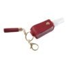 Hand Sanitizer Holder Keychain – Stylish Faux Leather with Tassel