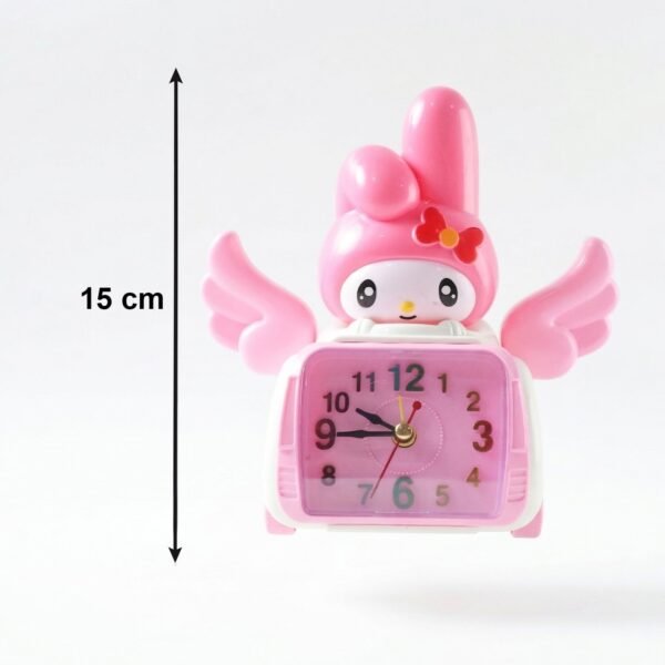Kids Alarm Clock – Fun Cartoon Bunny Car Design for Bedrooms