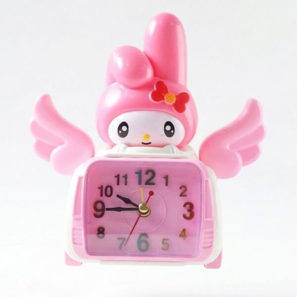 Kids Alarm Clock – Fun Cartoon Bunny Car Design for Bedrooms