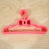 Kids Plastic Clothes Hangers Set, Cute Baby Wardrobe Hangers (10 Pcs Set)