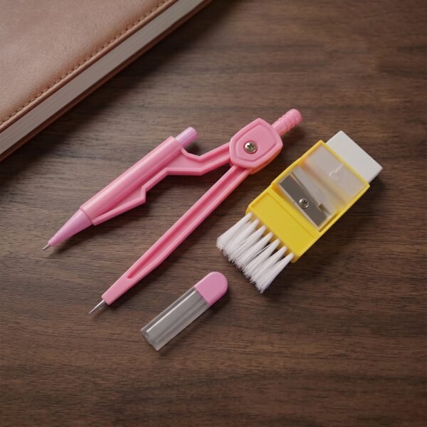 Kids Mini Stationery Set – Complete Geometry Tools for School