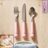 Kids Stainless Steel Cutlery Set – Safe, Durable & Portable
