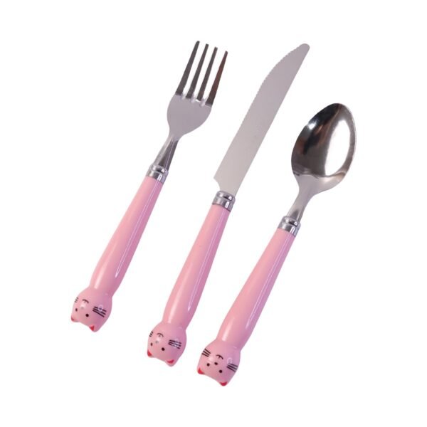 Kids Stainless Steel Cutlery Set – Safe, Durable & Portable