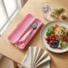 Kids Stainless Steel Cutlery Set – Safe, Durable & Portable