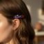 Kiss Text Hair Clip Set – Trendy 4-Piece Decorative Hair Accessories
