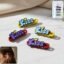 Kiss Text Hair Clip Set – Trendy 4-Piece Decorative Hair Accessories