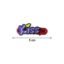 Kiss Text Hair Clip Set – Trendy 4-Piece Decorative Hair Accessories