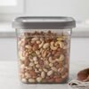 Plastic Food Storage Container Set 700ml Airtight Pantry Jars (8 Pc Set)