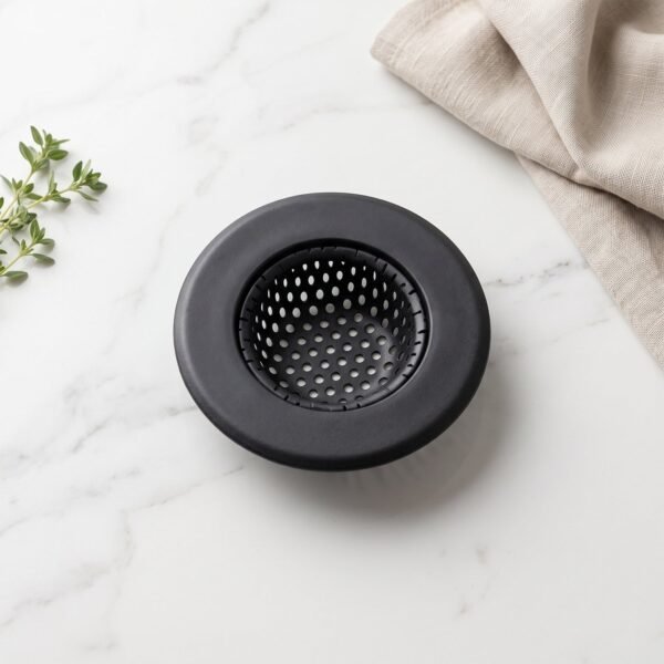 KitchenSinkStrainer-03 Metal Sink Drain Mesh Strainer Filter Basket Food Catcher for Kitchen (1 Pc)
