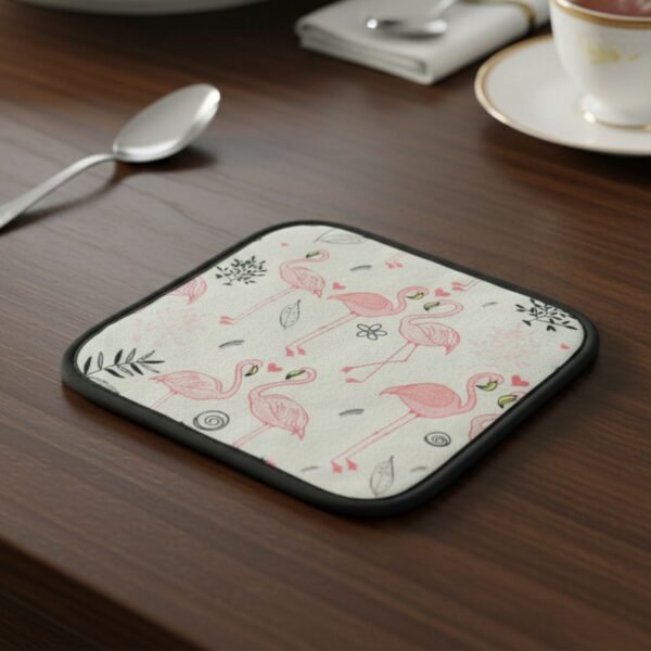 Heat Resistant Kitchen Pot Holder Mat – Stylish 20×20 cm Protector