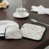 Heat Resistant Kitchen Pot Holder Mat – Stylish 20×20 cm Protector