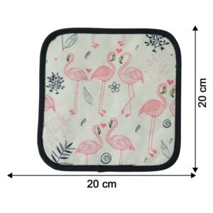 KitchenTowel-size Heat Resistant Kitchen Pot Holder Mat – Stylish 20×20 cm Protector