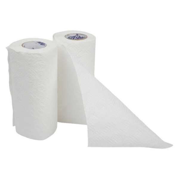 Super-Absorbent Kitchen Roll – 4 Rolls with 240 Sheets