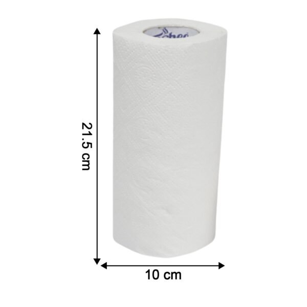 Super-Absorbent Kitchen Roll – 4 Rolls with 240 Sheets