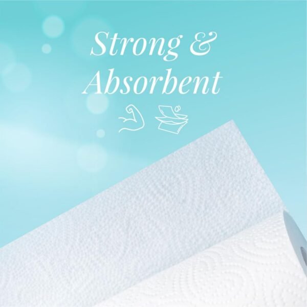 Kitchen Paper Towel Roll – 60 Super Absorbent Sheets