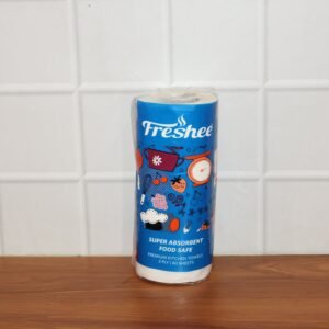 Kitchen Paper Towel Roll – 60 Super Absorbent Sheets