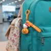 Kitty Pumpkin Keychain, Cute Cartoon Bag Charm Accessory