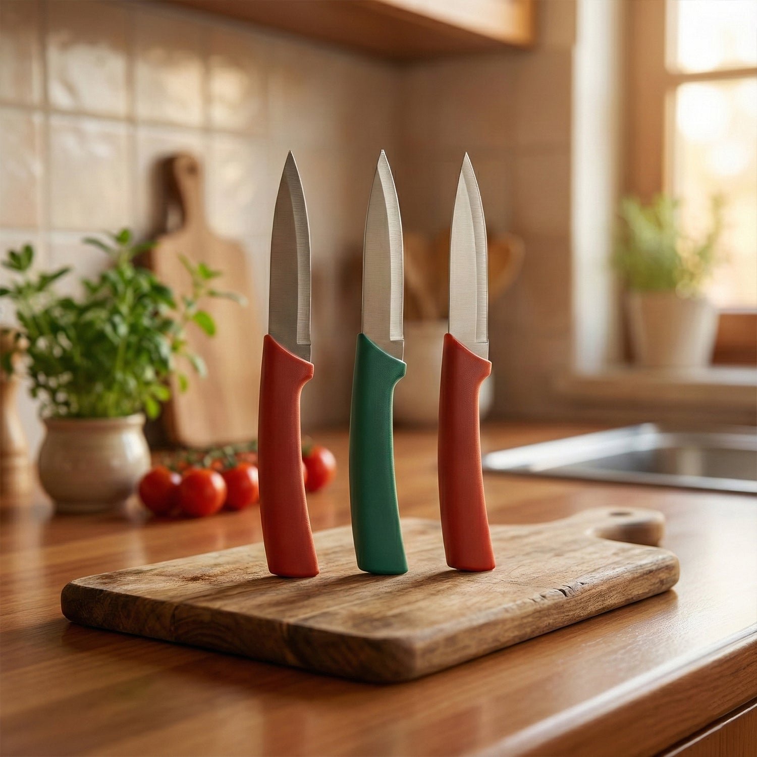 Kitchen Knife Set – Sharp Multipurpose Cutting Knives Pack of 3