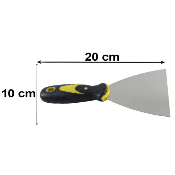 100 MM Stainless Steel Wall Putty Knife Scraper with Ergonomic Handle (1 Pc)