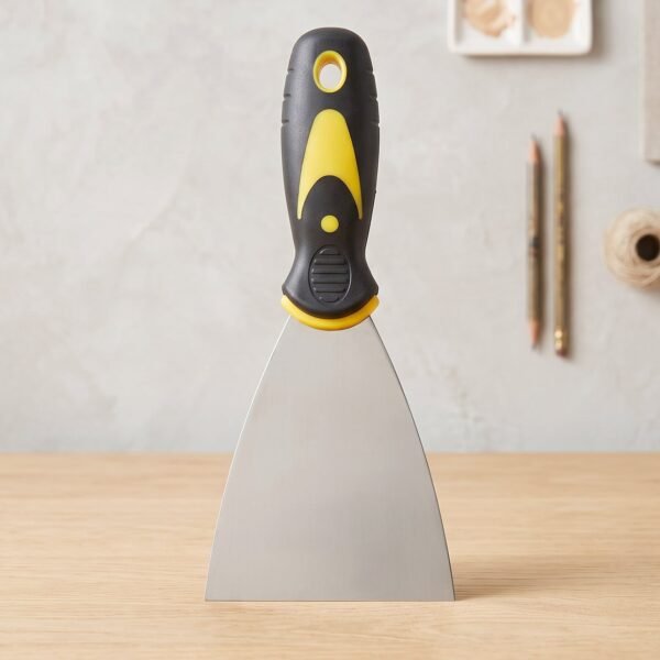 75 MM Stainless Steel Wall Putty Knife Scraper with Ergonomic Handle (1 Pc)