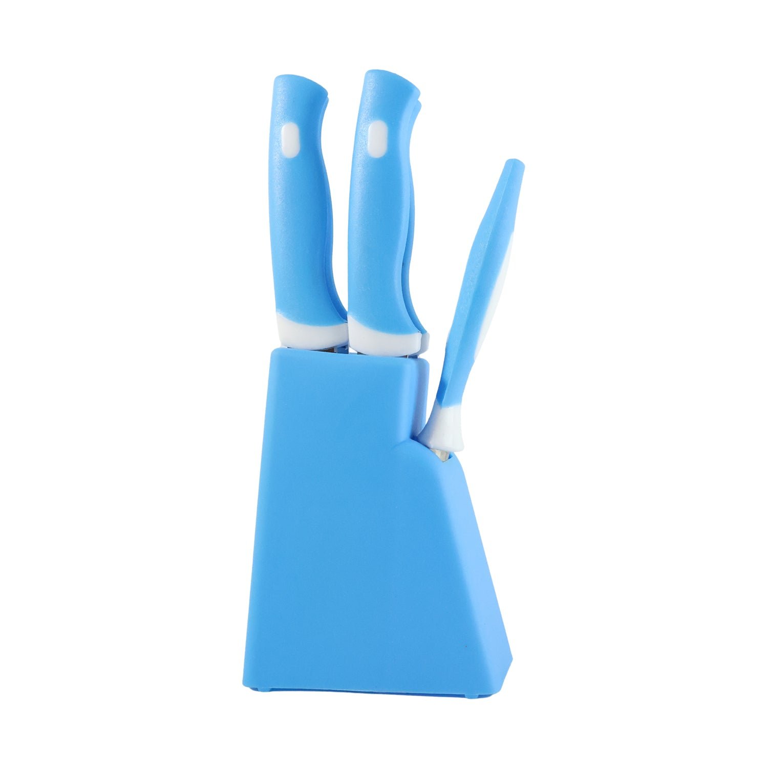 Knife-Set-05 Stainless Steel Knife Set – 6 Pc Kitchen Tools with Stand | Indo Glow