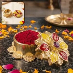 Kankavati Kumkum Box – Elegant Traditional Storage for Pooja