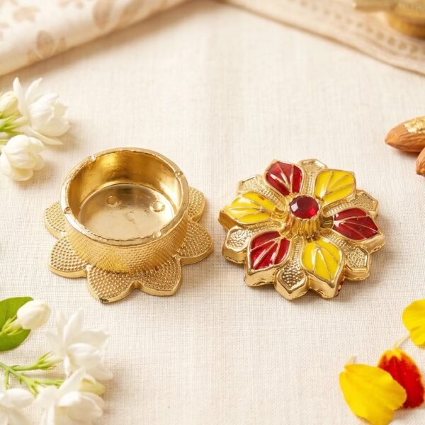 Kankavati Kumkum Box – Elegant Traditional Storage for Pooja