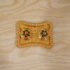 Kumkum Holder – Elegant Meenakari Floral Design for Pooja