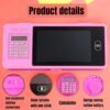 LCD Writing Tablet Pencil Case – All-in-One Study Organizer