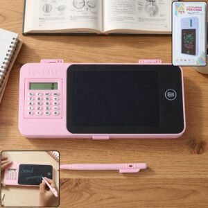 LCD Writing Tablet Pencil Case – All-in-One Study Organizer