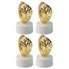 Golden Leaf LED Candles – Set of 4 Flameless Decorative Lights