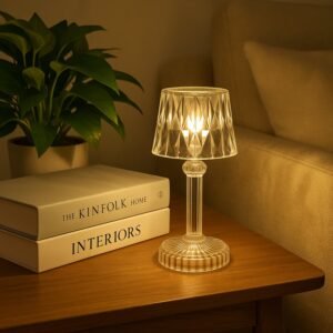 LED Mini Table Lamp Set – Battery Operated Decorative Ambience