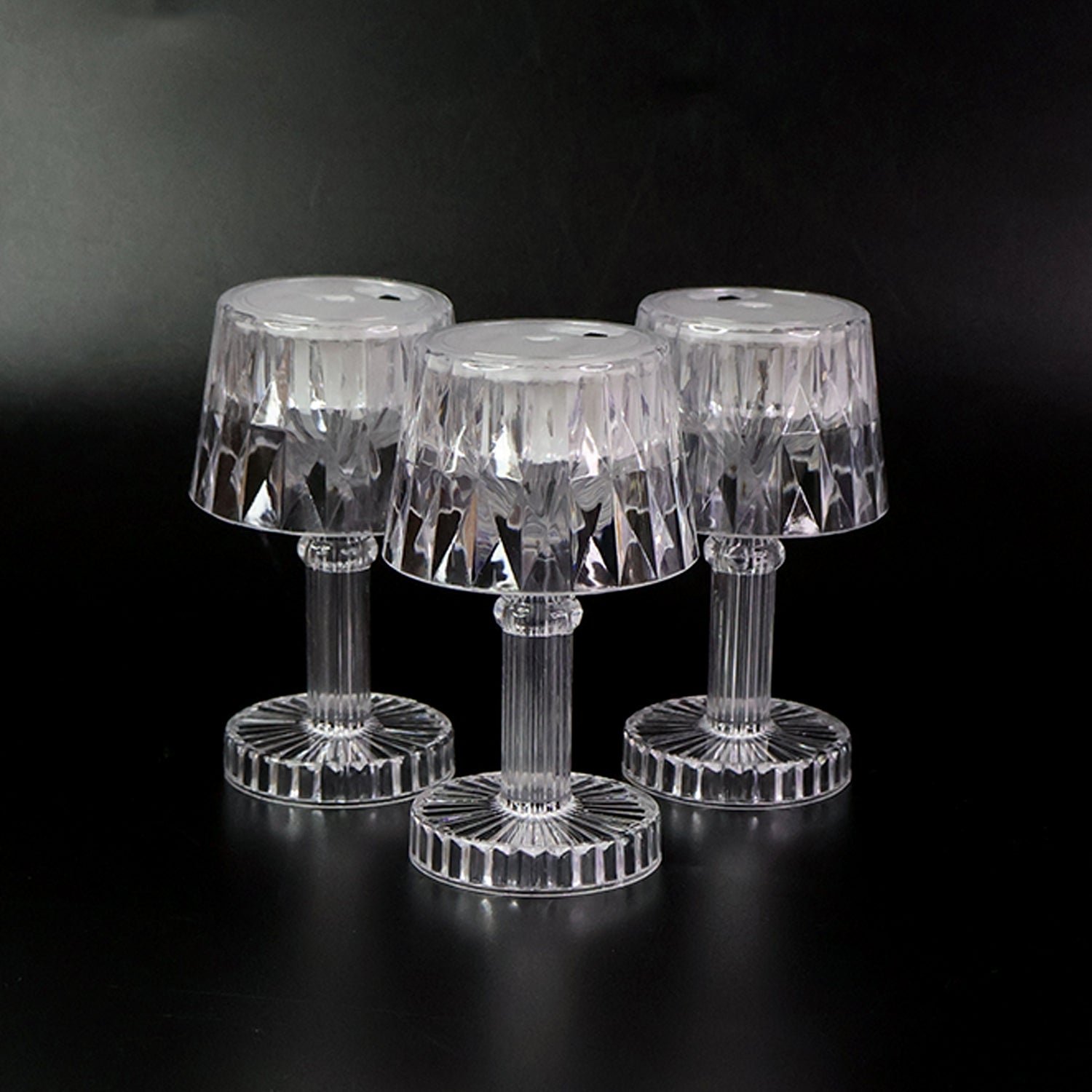 LED Mini Table Lamp Set – Battery Operated Decorative Ambience
