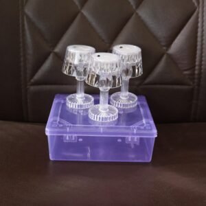 LED Mini Table Lamp Set – Battery Operated Decorative Ambience