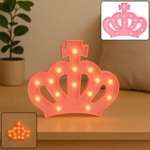 LED-Night-Light-01_c730d6bb-119d-4b73-a764-d6bf2e4f3899 Crown LED Night Light – Battery Operated Decorative Lamp
