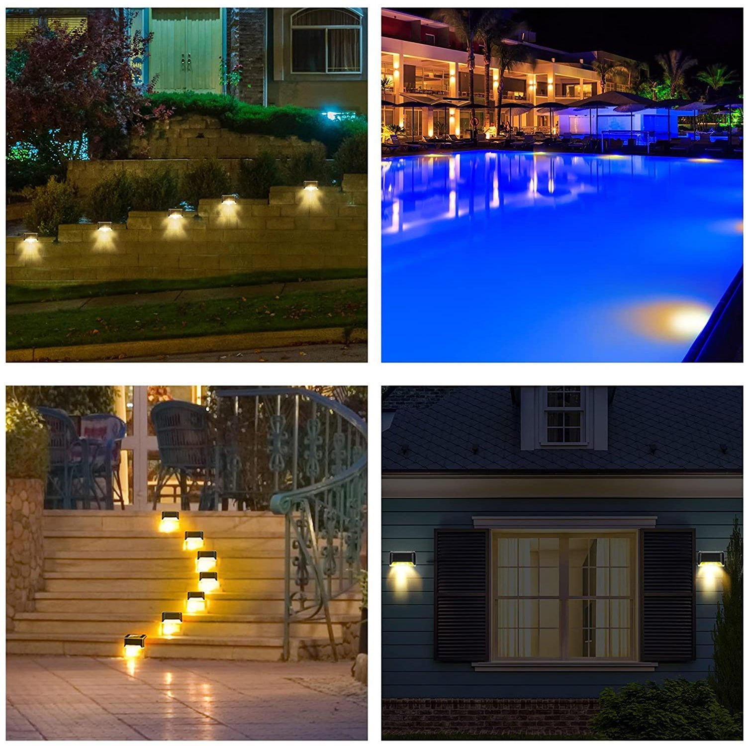 Solar Stair Lights – Waterproof Auto On/Off | Garden Vera