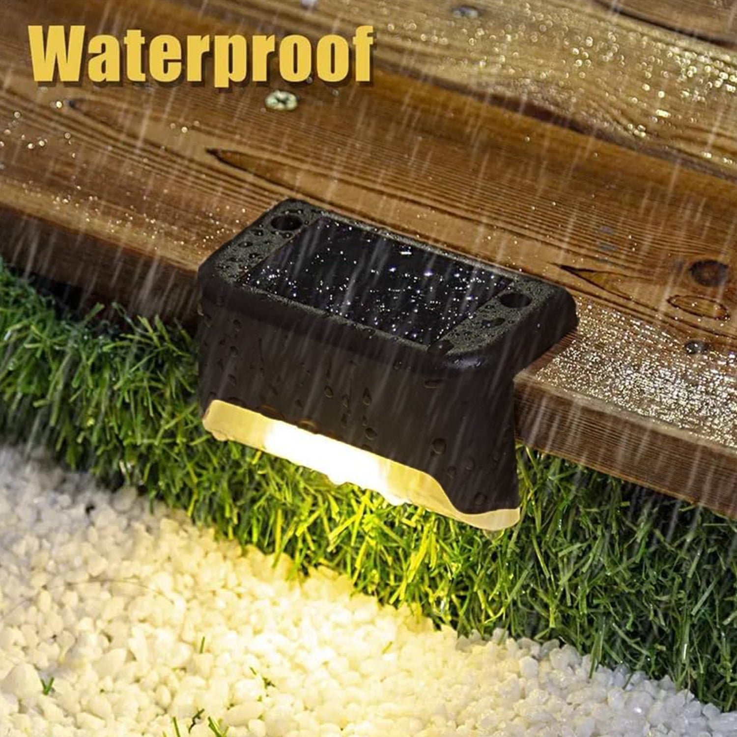 Solar Stair Lights – Waterproof Auto On/Off | Garden Vera