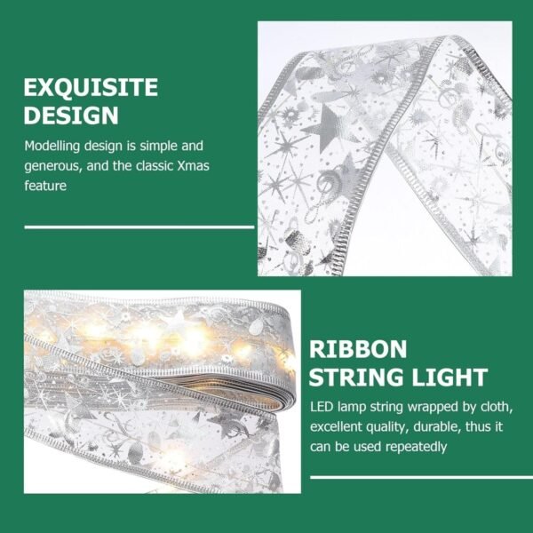 Multicolor LED Ribbon Light Strip – Festive & Flexible Decor