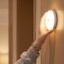 Motion Sensor LED Light, Rechargeable Wireless Night Light with PIR Sensor (1 Set)