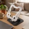 Premium Adjustable Foldable Metal Tablet Stand – 360° Rotating & Ergonomic
