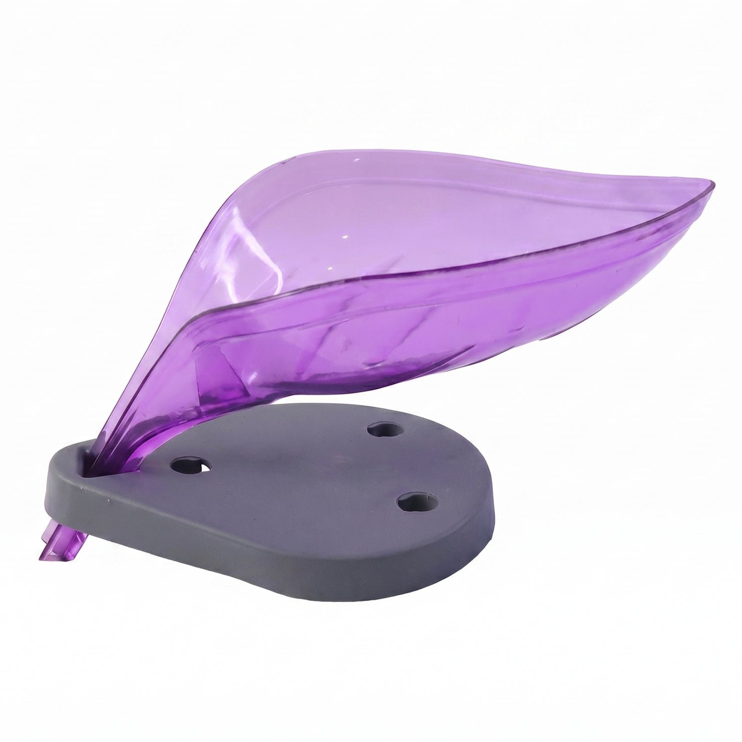 Leaf Shape Soap Tray – Self-Draining Holder | VelvetBubbles