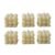 LED Bubble Candles – Set of 6 Flameless Decorative Lights