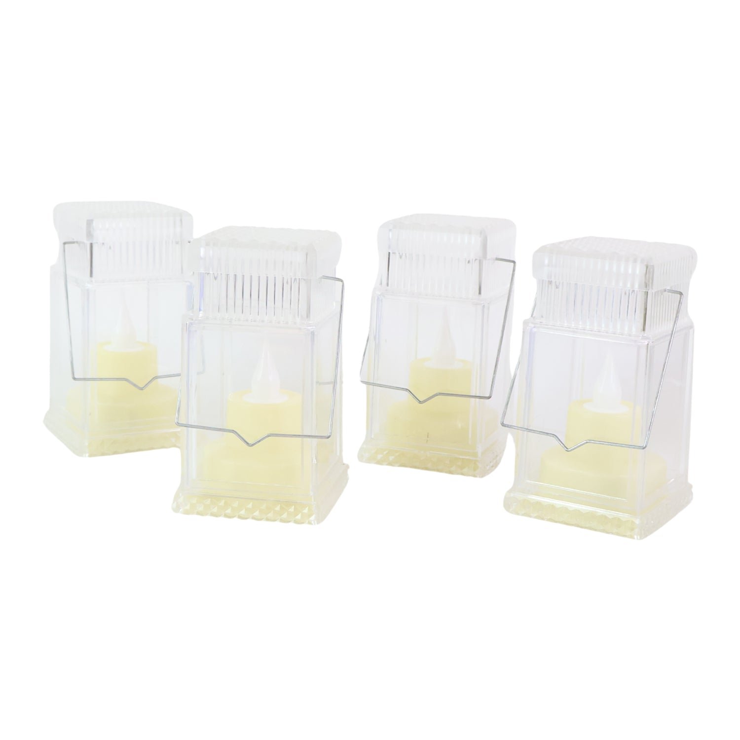 LED Flameless Lantern Candles – Safe Warm Glow Set of 4