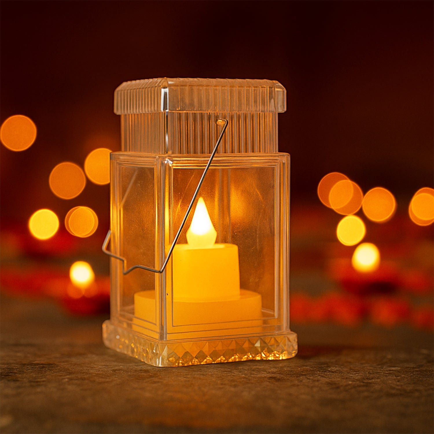 LED Flameless Lantern Candles – Safe Warm Glow Set of 4