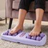 Leg-Massager-2.jpg Manual Plastic Roller Foot Massager with Acupressure Nodes for Both Feet (1 Pc)