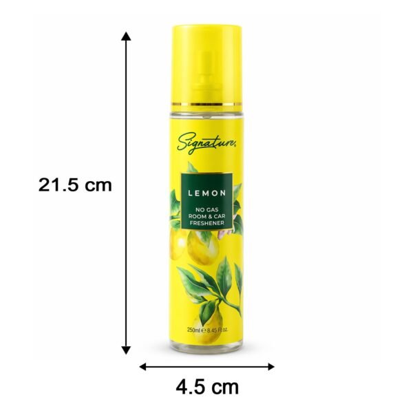 Lemon Room & Car Freshener Spray – Long-Lasting Citrus Fragrance