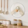 Adjustable Kitchen Pot Lid Holder – Space-Saving & Heat Resistant