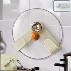 Adjustable Kitchen Pot Lid Holder – Space-Saving & Heat Resistant