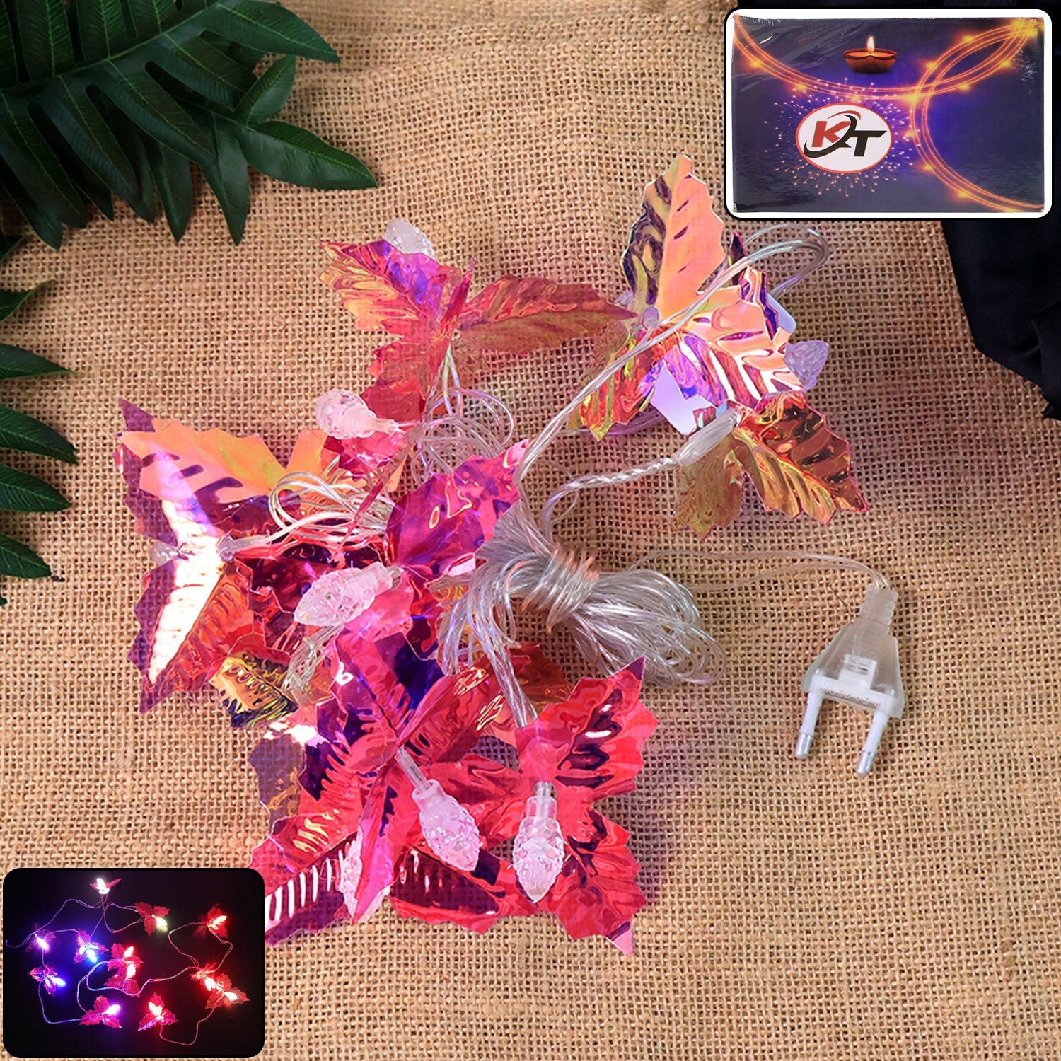 Light-01_7322719c-1982-4d05-97b2-cb08fb7debb2 LED Leaf String Lights โ 4 Meter Multicolor Decorative Lighting